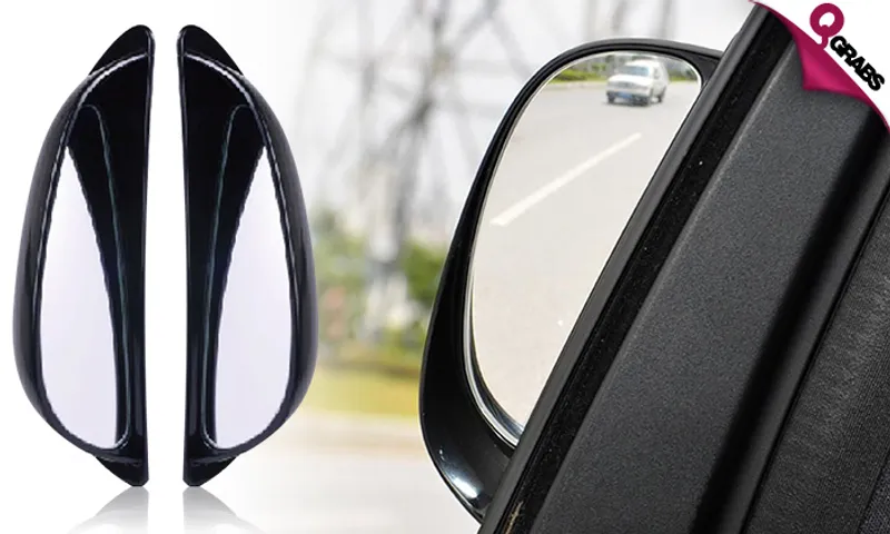 Blind Spot Mirror for Back Passengers!